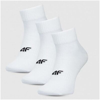 4F, Unisex, Socken, Socken, Weiss, (3er Pack, 43 - 46) 4F, Unisex, Socken, Socken, Weiss, (3er Pack, 43 - 46)
