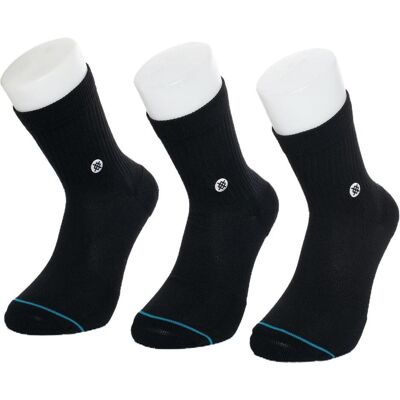 Stance, Unisex, Socken, Icon Quarter 3 Pack, Schwarz, (3er Pack, 35 - 37) Stance, Unisex, Socken, Icon Quarter 3 Pack, Schwarz, (3er Pack, 35 - 37)