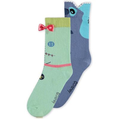 Difuzed, Unisex, Socken, Lilo & Stitch - Unisex Novelty Socks (2Pack) - 39/42, Mehrfarbig, (2er Pack, 39 - 42) Difuzed, Unisex, Socken, Lilo & Stitch - Unisex Novelty Socks (2Pack) - 39/42, Mehrfarbig, (2er Pack, 39 - 42)