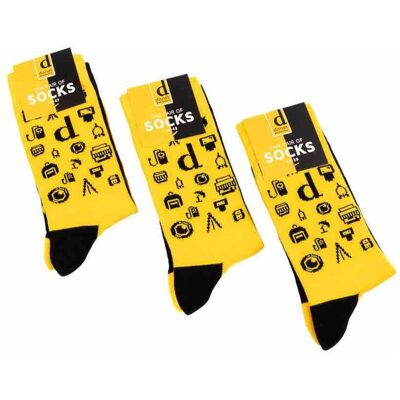 Security Plus, Unisex, Socken, Disnet Sokken Maat 39 43, Mehrfarbig, (Einzelpack, 39 - 43) Security Plus, Unisex, Socken, Disnet Sokken Maat 39 43, Mehrfarbig, (Einzelpack, 39 - 43)