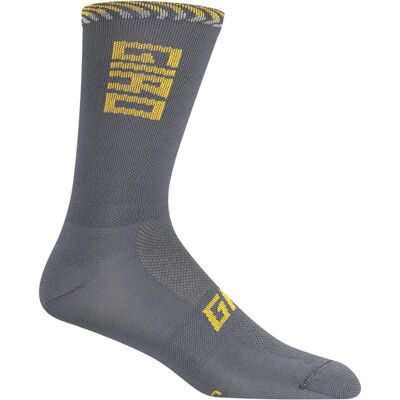 Giro, Unisex, Sportsocken, Comp Racer High Rise Sock (M), Grau Giro, Unisex, Sportsocken, Comp Racer High Rise Sock (M), Grau