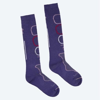 Lorpen, Unisex, Sportsocken, Stmw 1158 Tri Layer Socks Deep Purple (34 - 37), Violett Lorpen, Unisex, Sportsocken, Stmw 1158 Tri Layer Socks Deep Purple (34 - 37), Violett