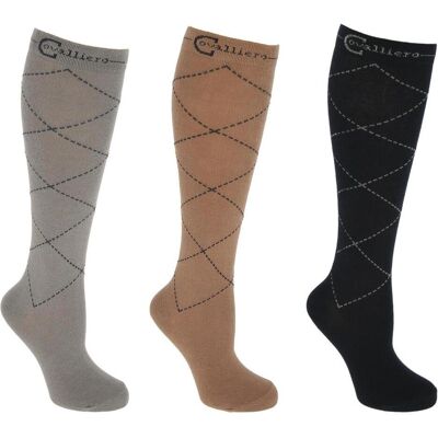 Kerbl, Unisex, Socken, Reitstr, Mehrfarbig, (3er Pack, 34 - 36) Kerbl, Unisex, Socken, Reitstr, Mehrfarbig, (3er Pack, 34 - 36)