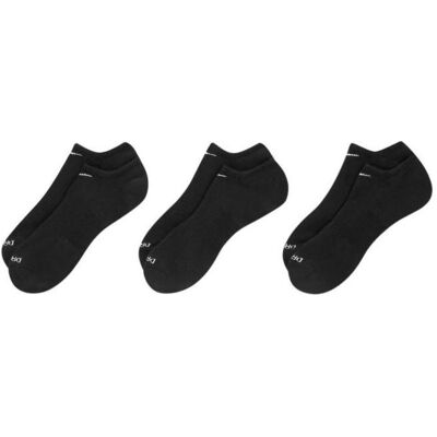 Nike, Socken, Everyday Plus gepolsterte Socken, 3 Paar, Schwarz, Schwarz, (3er Pack, 34 - 38) Nike, Socken, Everyday Plus gepolsterte Socken, 3 Paar, Schwarz, Schwarz, (3er Pack, 34 - 38)