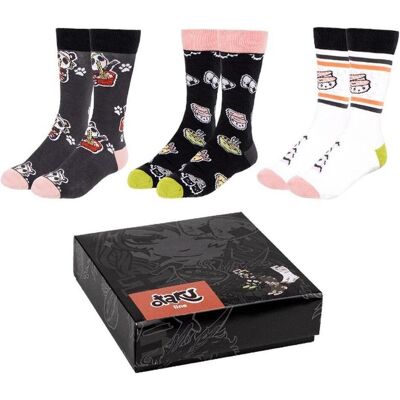 Otaku, Unisex, Socken, Sockenpackung 3 Stück, mehrfarbig, Mehrfarbig, (3er Pack, 40 - 46) Otaku, Unisex, Socken, Sockenpackung 3 Stück, mehrfarbig, Mehrfarbig, (3er Pack, 40 - 46)