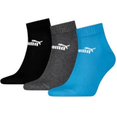 Puma Unisex, Sportsocken, Elements Unisex Einfache Quarter-Socken (43 - 46) Puma Unisex, Sportsocken, Elements Unisex Einfache Quarter-Socken (43 - 46)