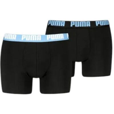 Puma Herren, Unterhosen, Herren-Boxershorts Basic Boxer 2P Schwarz, Schwarz, (2er Pack, L) Puma Herren, Unterhosen, Herren-Boxershorts Basic Boxer 2P Schwarz, Schwarz, (2er Pack, L)