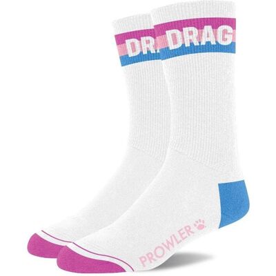 Prowler, Herren, Socken, Drag Socks - White/Pink/Blue, Pink, Weiss, Mehrfarbig, (Einzelpack, 40 - 45) Prowler, Herren, Socken, Drag Socks - White/Pink/Blue, Pink, Weiss, Mehrfarbig, (Einzelpack, 40 - 45)