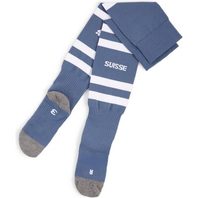 Puma Herren, Sportsocken, Team SFV Striped Logo Socks Replica (47 - 49), Blau Puma Herren, Sportsocken, Team SFV Striped Logo Socks Replica (47 - 49), Blau