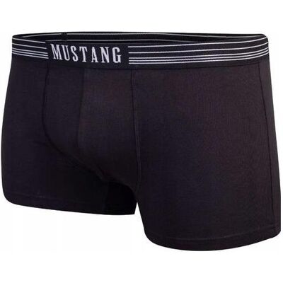 Mustang, Herren, Unterhosen, Boxer, Grau, Schwarz, (2er Pack, M) Mustang, Herren, Unterhosen, Boxer, Grau, Schwarz, (2er Pack, M)