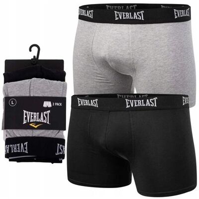 Everlast, Herren, Unterhosen, Herren-Boxershorts im 2er-Pack, (2er Pack, XXL) Everlast, Herren, Unterhosen, Herren-Boxershorts im 2er-Pack, (2er Pack, XXL)