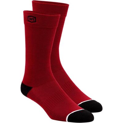 100%, Herren, Socken, Socken SOLID Casual, Rot, (L/XL) 100%, Herren, Socken, Socken SOLID Casual, Rot, (L/XL)