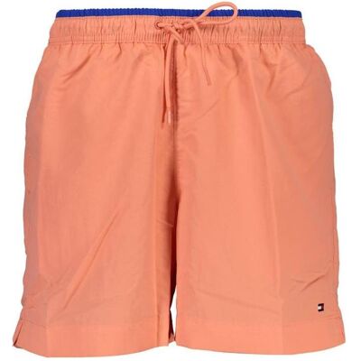 Tommy Hilfiger Herren, Shorts, Rosa Nylon Men's Swim Trunk, Rosa, (S) Tommy Hilfiger Herren, Shorts, Rosa Nylon Men's Swim Trunk, Rosa, (S)