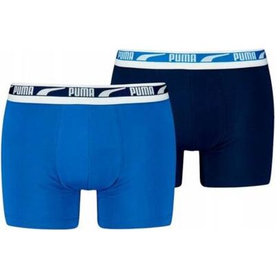 Puma Herren, Unterhosen, Herren-Boxershorts „Everyday“ mit mehreren Logos, 2er-Pack, Mehrfarbig, (2er Pack, XL) Puma Herren, Unterhosen, Herren-Boxershorts „Everyday“ mit mehreren Logos, 2er-Pack, Mehrfarbig, (2er Pack, XL)