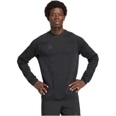 Adidas Herren, Sportshirt, Tt Crew - black/black (XL), Schwarz, XL Adidas Herren, Sportshirt, Tt Crew - black/black (XL), Schwarz, XL