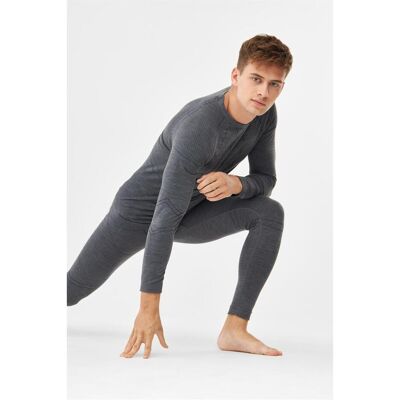MGA, Herren, Funktionsunterhose, Viking Lan Pro Merino (Lan Set) Unterwäsche (L), Grau, L MGA, Herren, Funktionsunterhose, Viking Lan Pro Merino (Lan Set) Unterwäsche (L), Grau, L