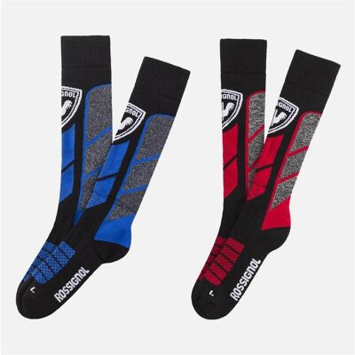 Rossignol, Herren, Sportsocken, Thermotech 2P Socken (S), Schwarz Rossignol, Herren, Sportsocken, Thermotech 2P Socken (S), Schwarz