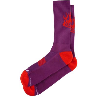 Troy Lee Designs, Herren, Socken, Mens Performance Socks, Sendo, sangria, L/XL, Violett, (Einzelpack, L/XL) Troy Lee Designs, Herren, Socken, Mens Performance Socks, Sendo, sangria, L/XL, Violett, (Einzelpack, L/XL)
