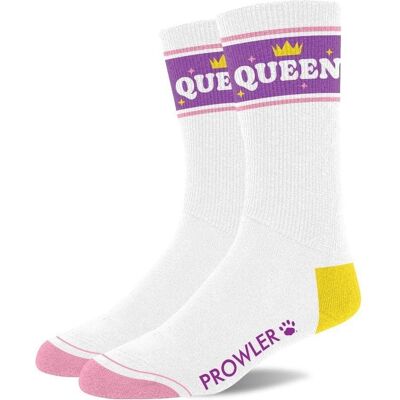 Prowler, Herren, Socken, Queen Socks - White/Purple, Weiss, Violett, (Einzelpack, 40 - 45) Prowler, Herren, Socken, Queen Socks - White/Purple, Weiss, Violett, (Einzelpack, 40 - 45)