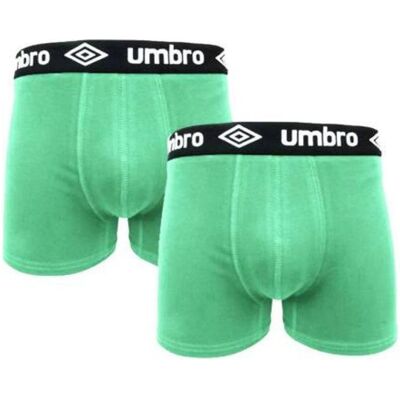 Umbro, Herren, Unterhosen, 212519, Türkis, Grün, (2er Pack, L) Umbro, Herren, Unterhosen, 212519, Türkis, Grün, (2er Pack, L)