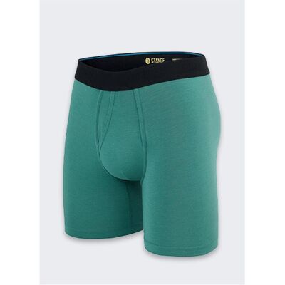 Stance, Herren, Unterhosen, Boxershorts Teal Boxer Brief - teal, Türkis, (Einzelpack, M) Stance, Herren, Unterhosen, Boxershorts Teal Boxer Brief - teal, Türkis, (Einzelpack, M)