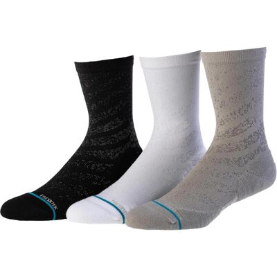 Stance, Herren, Socken, Socken Run LT Crew Multi 3er-Pack, Mehrfarbig, (3er Pack, 35 - 37) Stance, Herren, Socken, Socken Run LT Crew Multi 3er-Pack, Mehrfarbig, (3er Pack, 35 - 37)