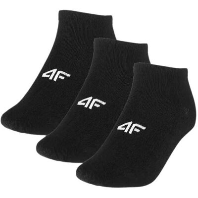 4F, Herren, Socken, Socken, Schwarz, (3er Pack, 39 - 42) 4F, Herren, Socken, Socken, Schwarz, (3er Pack, 39 - 42)
