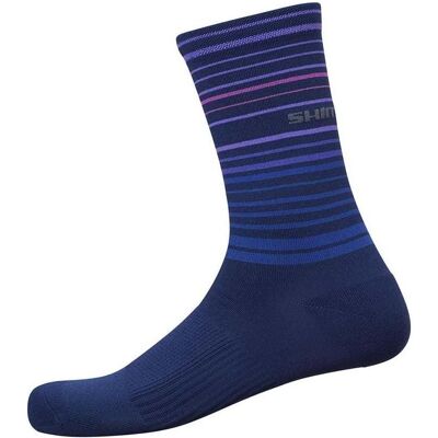 Shimano Herren, Socken, Original Tall Socks Navy/Purple (S-M (Shoe Size 36, Blau, Violett, Mehrfarbig, (Einzelpack, 36 - 38) Shimano Herren, Socken, Original Tall Socks Navy/Purple (S-M (Shoe Size 36, Blau, Violett, Mehrfarbig, (Einzelpack, 36 - 38)