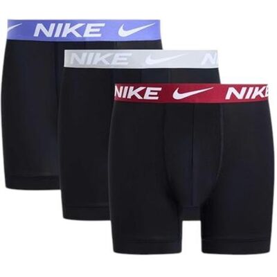 Nike, Unterhosen, Brief 3Er-Pack Boxershorts, (3er Pack, L) Nike, Unterhosen, Brief 3Er-Pack Boxershorts, (3er Pack, L)
