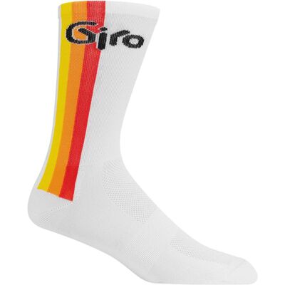 Giro, Herren, Sportsocken, Comp Racer High Rise Sock (43 - 45), Weiss Giro, Herren, Sportsocken, Comp Racer High Rise Sock (43 - 45), Weiss