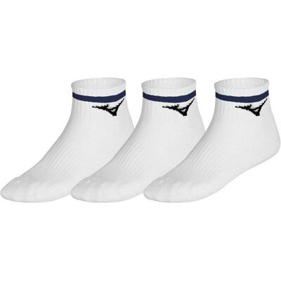 Mizuno, Herren, Sportsocken, Skarpety Training Mid With Line 3P 32GXCA25Z92 (44 - 46), Weiss Mizuno, Herren, Sportsocken, Skarpety Training Mid With Line 3P 32GXCA25Z92 (44 - 46), Weiss