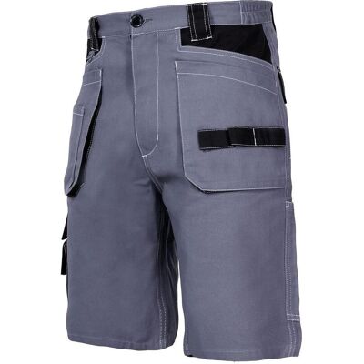 Lahti Pro, Herren, Shorts, Arbeitsshorts – XL – Schwarz und Grau – CE-zertifiziert, Grau, (XL) Lahti Pro, Herren, Shorts, Arbeitsshorts – XL – Schwarz und Grau – CE-zertifiziert, Grau, (XL)