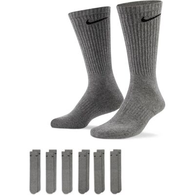Nike, Herren, Socken, Alltagssocken mit Komfortfunktion, 6 Paar, Mehrfarbig, (6er Pack, 34 - 38) Nike, Herren, Socken, Alltagssocken mit Komfortfunktion, 6 Paar, Mehrfarbig, (6er Pack, 34 - 38)