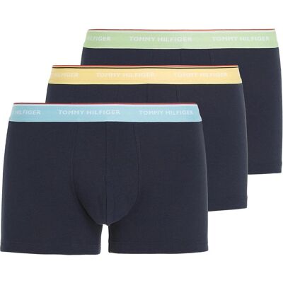 Tommy Hilfiger Herren, Unterhosen, Trunk WB, Mehrfarbig, Grün, (3er Pack, M) Tommy Hilfiger Herren, Unterhosen, Trunk WB, Mehrfarbig, Grün, (3er Pack, M)