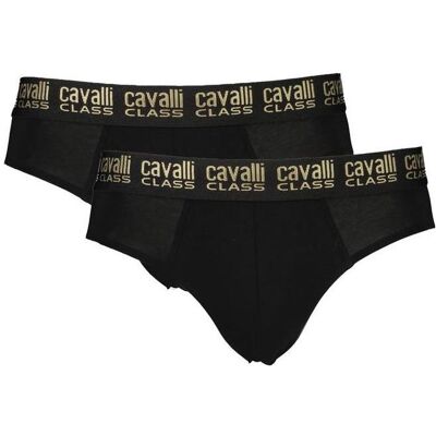 Cavalli Class, Herren, Unterhosen, Black Cotton Men Underwear, Schwarz, (M) Cavalli Class, Herren, Unterhosen, Black Cotton Men Underwear, Schwarz, (M)