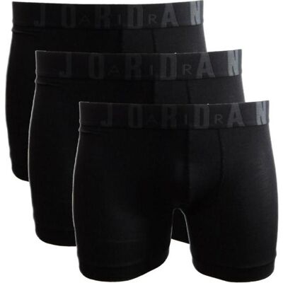 Air Jordan, Herren, Unterhosen, Flight Men's Modal Boxer Briefs 3-Pack Black - JM0621-023, Schwarz, (3er Pack, XXL) Air Jordan, Herren, Unterhosen, Flight Men's Modal Boxer Briefs 3-Pack Black - JM0621-023, Schwarz, (3er Pack, XXL)