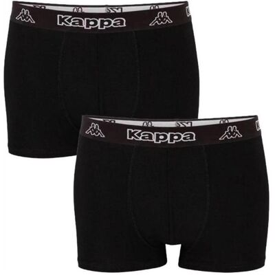 Kappa, Herren, Unterhosen, Boxer, Schwarz, (2er Pack, M) Kappa, Herren, Unterhosen, Boxer, Schwarz, (2er Pack, M)