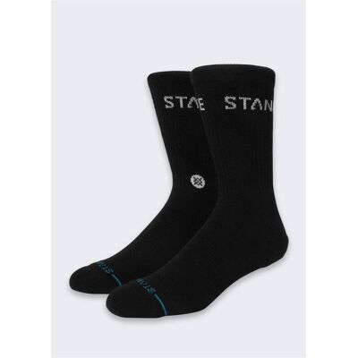 Stance, Unisex, Socken, Origin 6 Pack Crew, Schwarz, (6er Pack, 43 - 47) Stance, Unisex, Socken, Origin 6 Pack Crew, Schwarz, (6er Pack, 43 - 47)