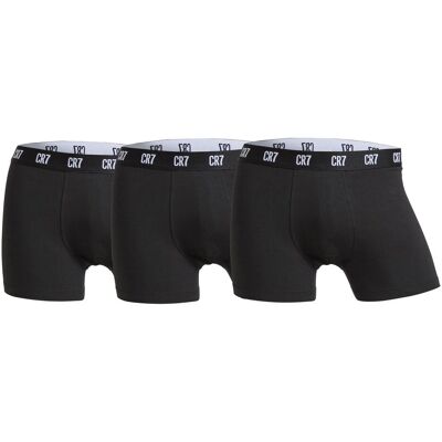CR7, Herren, Unterhosen, Trunk, Schwarz, (3er Pack, XXL) CR7, Herren, Unterhosen, Trunk, Schwarz, (3er Pack, XXL)