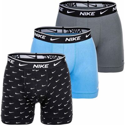 Nike, Herren, Unterhosen, Boxershort, Grau, (3er Pack, M) Nike, Herren, Unterhosen, Boxershort, Grau, (3er Pack, M)