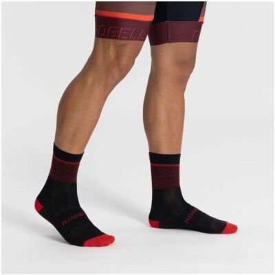 Rogelli, Herren, Sportsocken, HERO II socks black and red 44-47 (44 - 47), Rot, Schwarz Rogelli, Herren, Sportsocken, HERO II socks black and red 44-47 (44 - 47), Rot, Schwarz