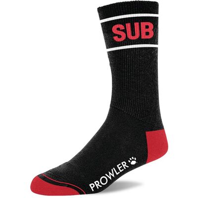 Prowler, Herren, Socken, Sub Socks - Black/Red, Schwarz, Rot, (Einzelpack, 40 - 45) Prowler, Herren, Socken, Sub Socks - Black/Red, Schwarz, Rot, (Einzelpack, 40 - 45)