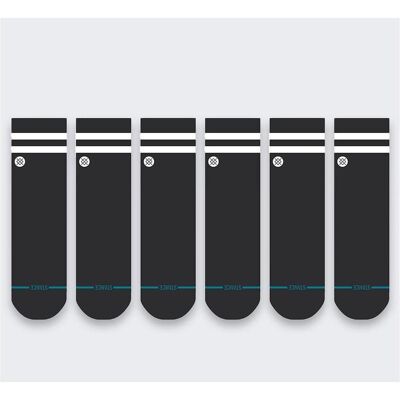 Stance, Herren, Socken, Core Quarter Socken 6 Paar Schwarz, Schwarz, (6er Pack, L) Stance, Herren, Socken, Core Quarter Socken 6 Paar Schwarz, Schwarz, (6er Pack, L)