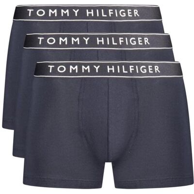 Tommy Hilfiger Herren, Unterhosen, 3p Trunk Dtm, Blau, (3er Pack, M) Tommy Hilfiger Herren, Unterhosen, 3p Trunk Dtm, Blau, (3er Pack, M)