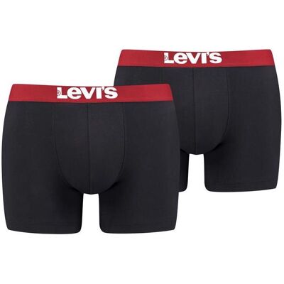 Levis, Herren, Unterhosen, Boxershorts Casual, Mehrfarbig, (2er Pack, S) Levis, Herren, Unterhosen, Boxershorts Casual, Mehrfarbig, (2er Pack, S)
