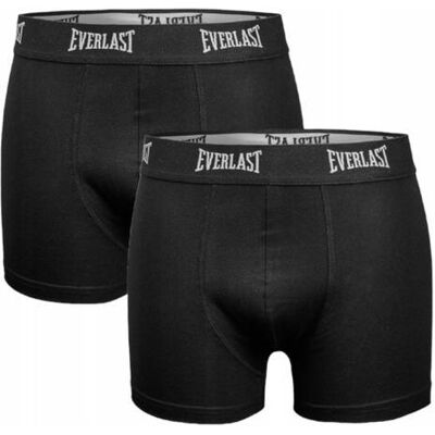 Everlast, Herren, Unterhosen, Boxershorts, Schwarz, (2er Pack, M, XXL) Everlast, Herren, Unterhosen, Boxershorts, Schwarz, (2er Pack, M, XXL)