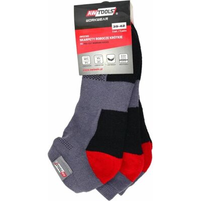 Awtools, Herren, Socken, SKARPETY KRÓTKIE ROZ.39-42 / 3SZT., Grau, (3er Pack, 39 - 42) Awtools, Herren, Socken, SKARPETY KRÓTKIE ROZ.39-42 / 3SZT., Grau, (3er Pack, 39 - 42)
