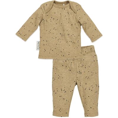 Meyco, Pyjamas, Pyjama, Braun, (62) Meyco, Pyjamas, Pyjama, Braun, (62)