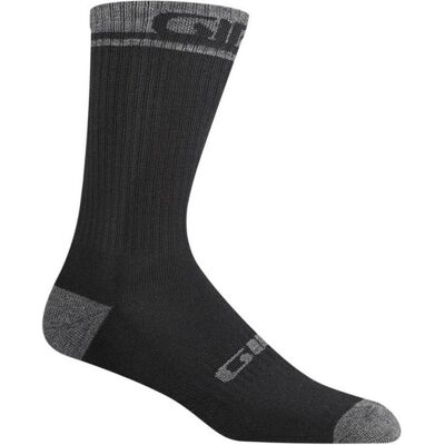 Giro, Herren, Sportsocken, Bike Herren Merino Socken, XL (36 - 39, 40 - 42, 43 - 45, 46 - 48, 46 - 50), Grau, Schwarz Giro, Herren, Sportsocken, Bike Herren Merino Socken, XL (36 - 39, 40 - 42, 43 - 45, 46 - 48, 46 - 50), Grau, Schwarz