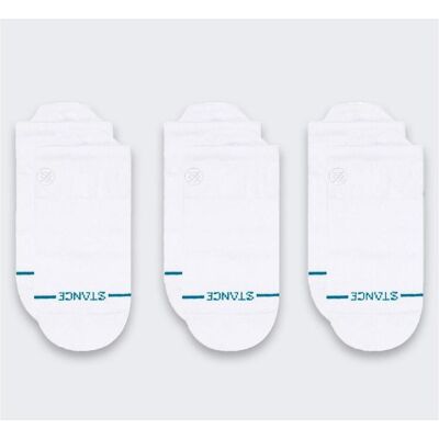 Stance, Herren, Socken, Icon Low Tab 3 Pack, Weiss, (3er Pack, 35 - 37) Stance, Herren, Socken, Icon Low Tab 3 Pack, Weiss, (3er Pack, 35 - 37)